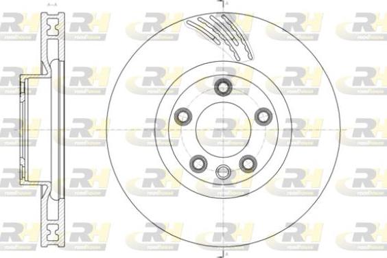 Roadhouse 61419.10 - Гальмівний диск autozip.com.ua