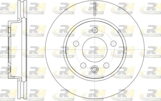 Roadhouse 61418.10 - Гальмівний диск autozip.com.ua