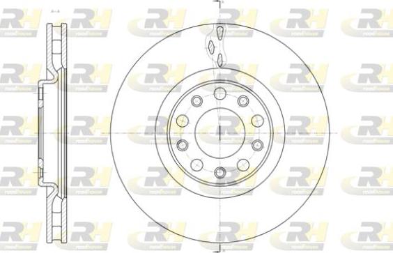 Roadhouse 61427.10 - Гальмівний диск autozip.com.ua