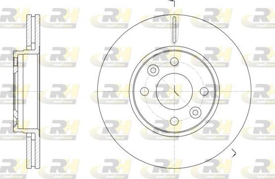 Roadhouse 61474.10 - Гальмівний диск autozip.com.ua