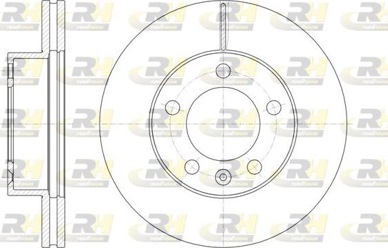 Roadhouse 61475.10 - Гальмівний диск autozip.com.ua