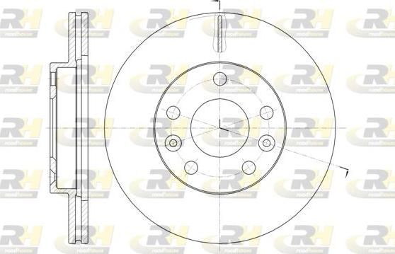 Roadhouse 61478.10 - Гальмівний диск autozip.com.ua