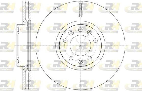 Roadhouse 61472.10 - Гальмівний диск autozip.com.ua