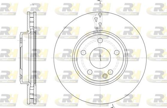 Roadhouse 61522.10 - Гальмівний диск autozip.com.ua