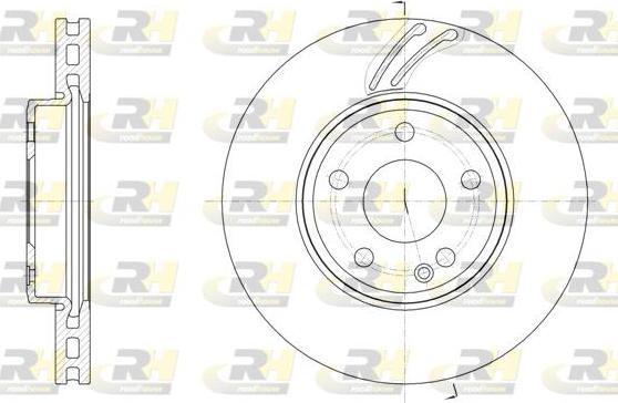 Roadhouse 61527.10 - Гальмівний диск autozip.com.ua