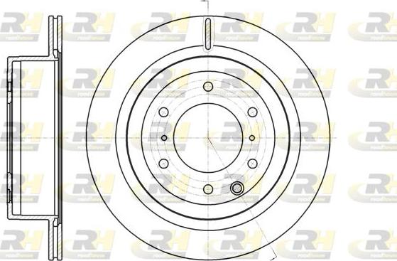 Roadhouse 61099.10 - Гальмівний диск autozip.com.ua