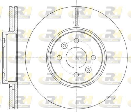 Roadhouse 61049.10 - Гальмівний диск autozip.com.ua