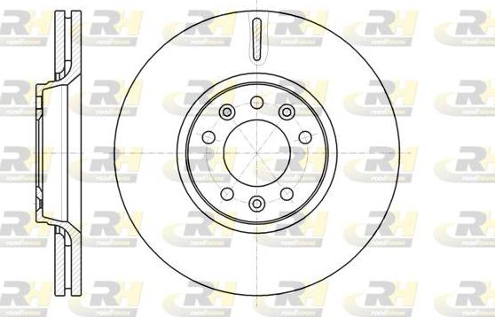 Roadhouse 61054.10 - Гальмівний диск autozip.com.ua