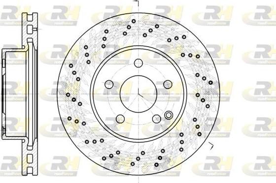 Roadhouse 61068.10 - Гальмівний диск autozip.com.ua