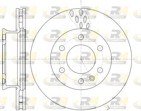 Roadhouse 61034.10 - Гальмівний диск autozip.com.ua