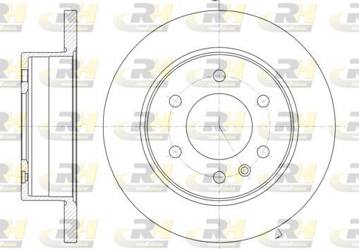 Roadhouse 61035.00 - Гальмівний диск autozip.com.ua