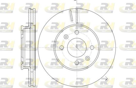 Roadhouse 61023.10 - Гальмівний диск autozip.com.ua