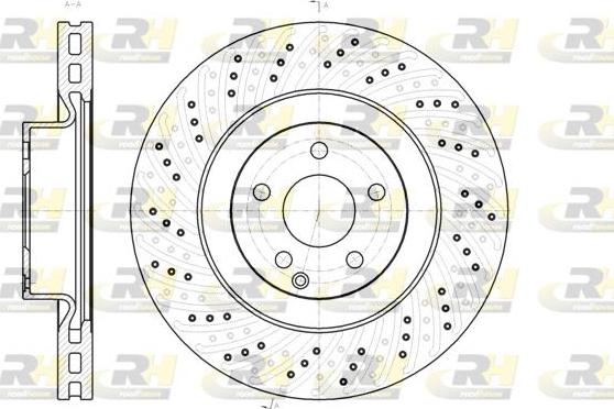 Roadhouse 61186.10 - Гальмівний диск autozip.com.ua