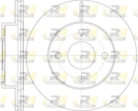 Roadhouse 61131.10 - Гальмівний диск autozip.com.ua