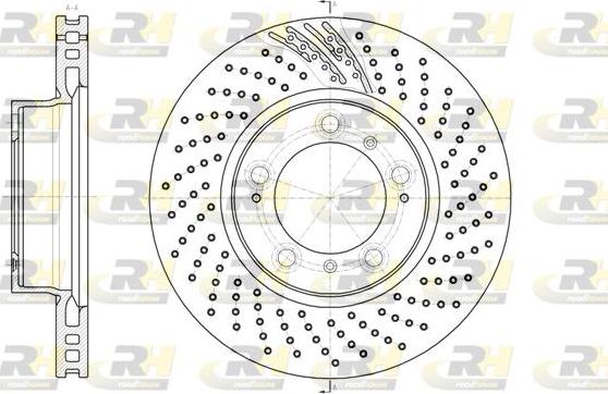 Roadhouse 61133.11 - Гальмівний диск autozip.com.ua