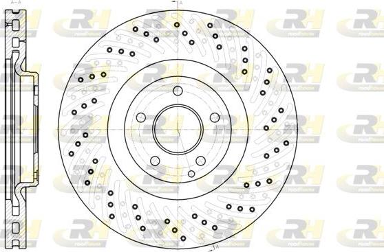 Roadhouse 61124.10 - Гальмівний диск autozip.com.ua