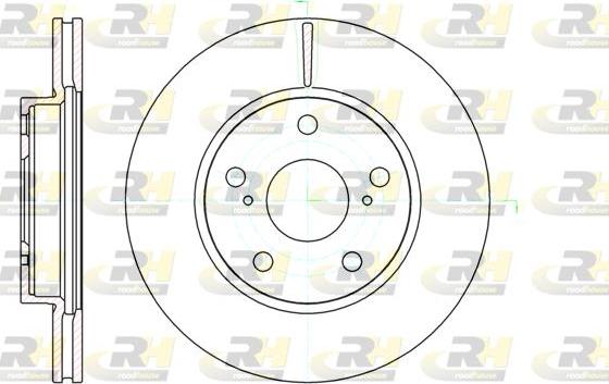 Roadhouse 61122.10 - Гальмівний диск autozip.com.ua