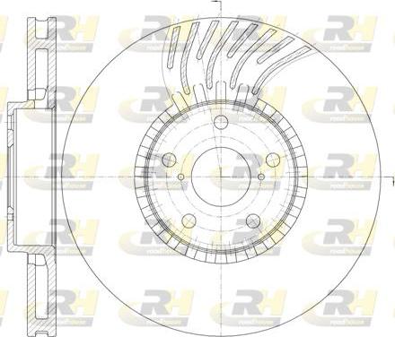 Roadhouse 61179.11 - Гальмівний диск autozip.com.ua