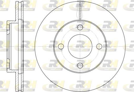 Roadhouse 6185.10 - Гальмівний диск autozip.com.ua