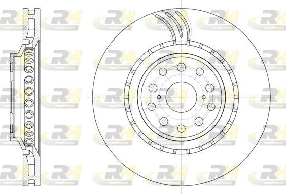 Roadhouse 61877.10 - Гальмівний диск autozip.com.ua