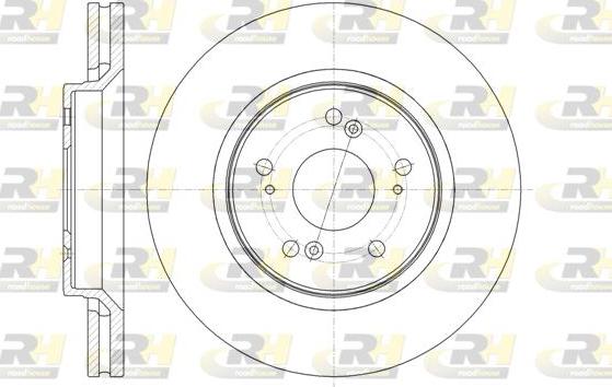 Roadhouse 61358.10 - Гальмівний диск autozip.com.ua