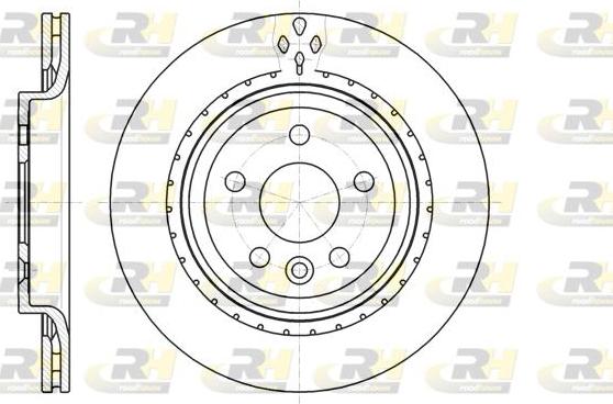 Roadhouse 61305.10 - Гальмівний диск autozip.com.ua