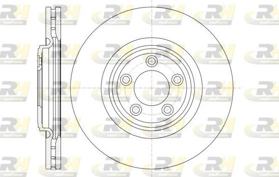 Roadhouse 61374.10 - Гальмівний диск autozip.com.ua