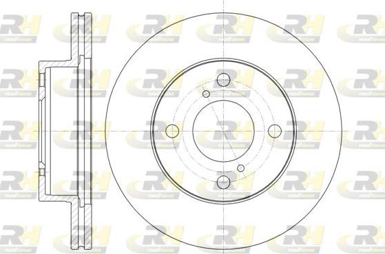 Roadhouse 61371.10 - Гальмівний диск autozip.com.ua