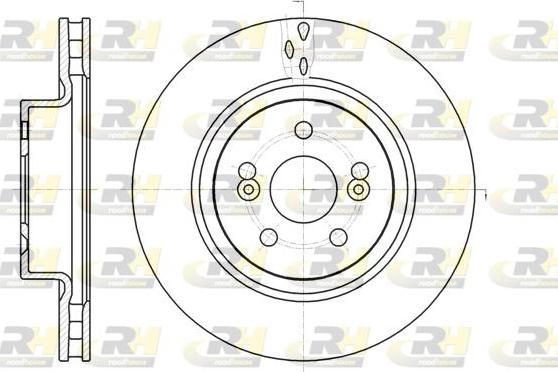 Roadhouse 61264.10 - Гальмівний диск autozip.com.ua