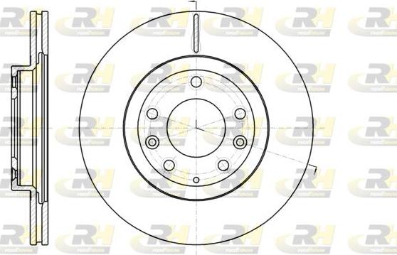 Roadhouse 61215.10 - Гальмівний диск autozip.com.ua