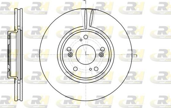 Roadhouse 61218.10 - Гальмівний диск autozip.com.ua