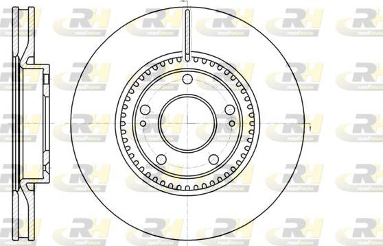 Roadhouse 61217.10 - Гальмівний диск autozip.com.ua