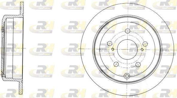 Roadhouse 61732.00 - Гальмівний диск autozip.com.ua