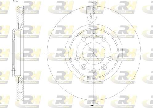 Roadhouse 61776.10 - Гальмівний диск autozip.com.ua