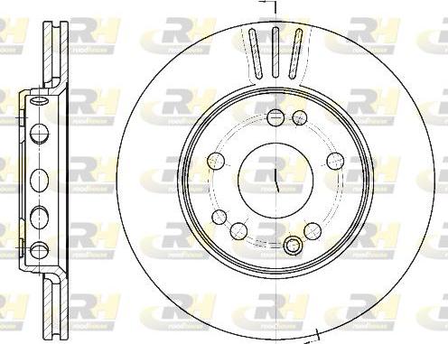 Roadhouse 6318.10 - Гальмівний диск autozip.com.ua