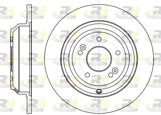 Roadhouse 62542.00 - Гальмівний диск autozip.com.ua