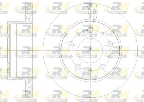 Roadhouse 62109.10 - Гальмівний диск autozip.com.ua