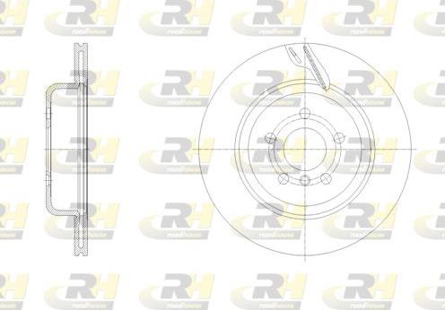 Roadhouse 62128.11 - Гальмівний диск autozip.com.ua