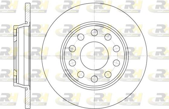 Roadhouse 6731.00 - Гальмівний диск autozip.com.ua