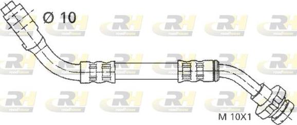 Roadhouse 1903.86 - Гальмівний шланг autozip.com.ua