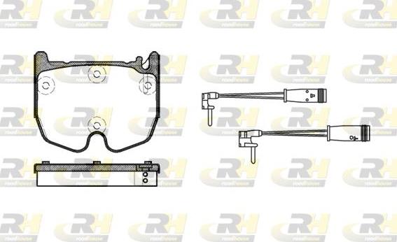 Roadhouse 2992.02 - Гальмівні колодки, дискові гальма autozip.com.ua