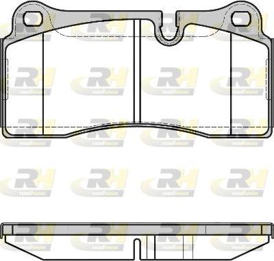 Roadhouse 2983.40 - Гальмівні колодки, дискові гальма autozip.com.ua