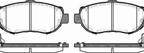 Alpha Brakes HKP-TY-072 - Гальмівні колодки, дискові гальма autozip.com.ua
