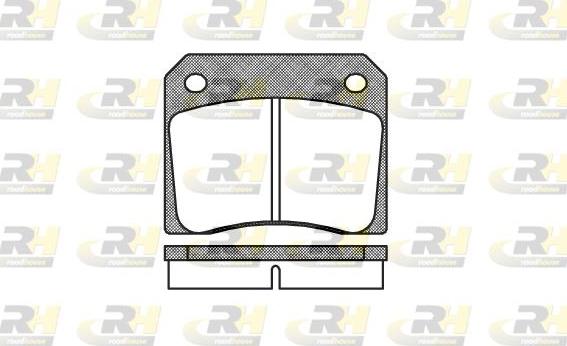 Roadhouse 2036.00 - Гальмівні колодки, дискові гальма autozip.com.ua