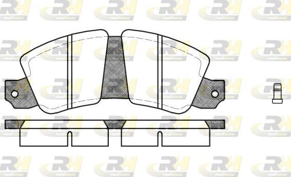 Roadhouse 2023.02 - Гальмівні колодки, дискові гальма autozip.com.ua