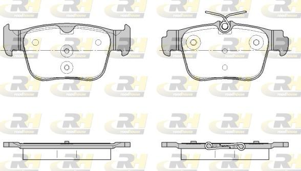 Roadhouse 21945.00 - Гальмівні колодки, дискові гальма autozip.com.ua