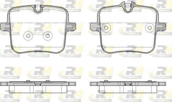 Roadhouse 21954.00 - Гальмівні колодки, дискові гальма autozip.com.ua