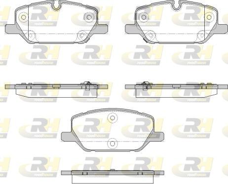 Roadhouse 21926.12 - Гальмівні колодки, дискові гальма autozip.com.ua