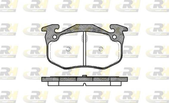 BENDIX 571747 - Гальмівні колодки, дискові гальма autozip.com.ua