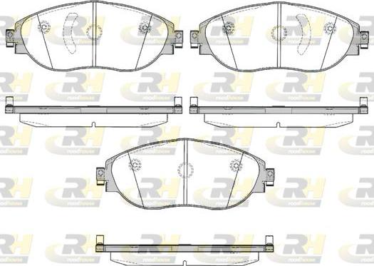 Roadhouse 21470.00 - Гальмівні колодки, дискові гальма autozip.com.ua